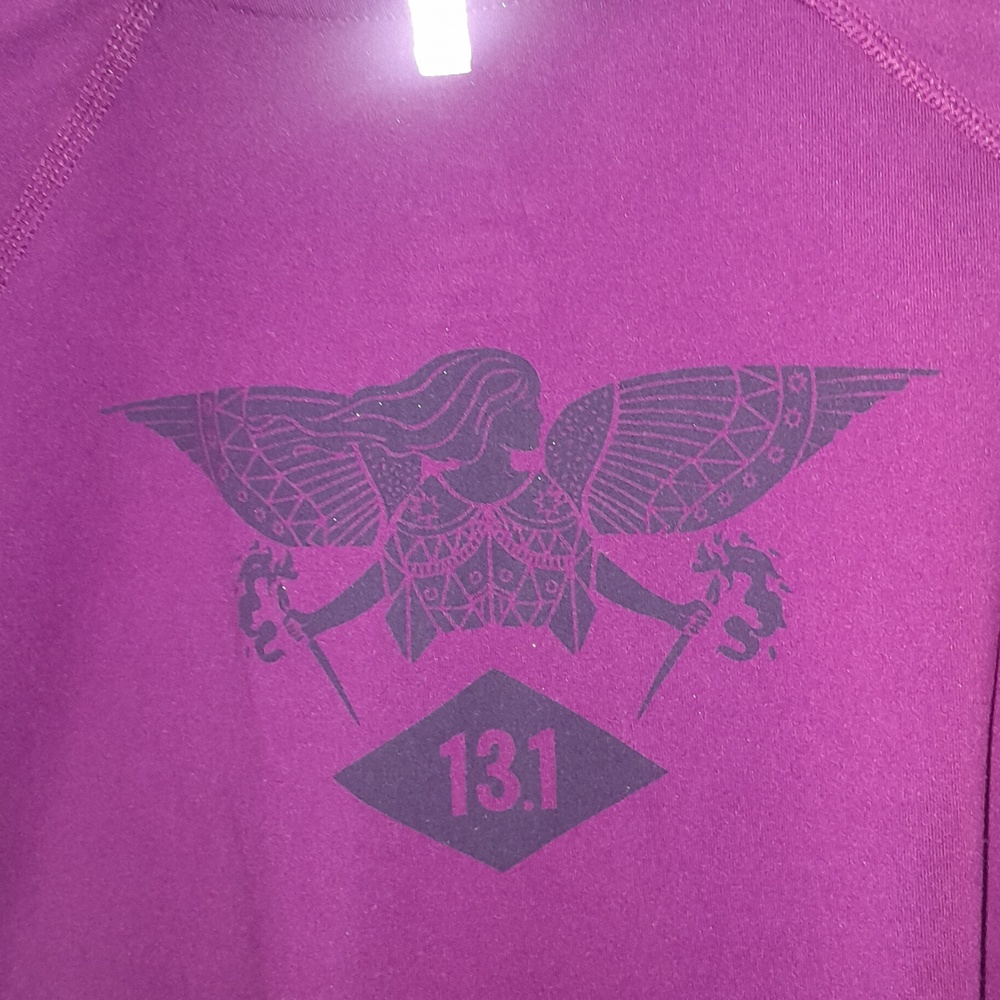 🌺Nike Purple Reflective 1/4 Zip Athletic Top - Picture 5 of 6